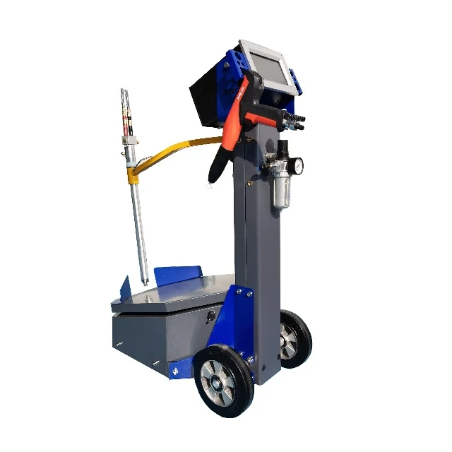 box feeder manual powder coating system